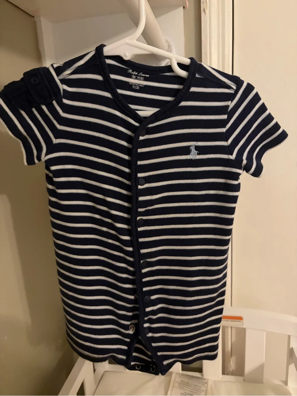 Polo Ralph Lauren Short Baby Romper bundle size 9 months